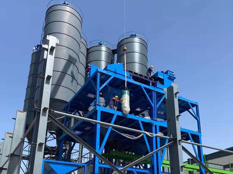 河南二建雙機(jī)PC專用攪拌站